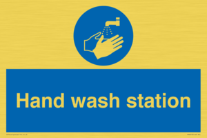 Hand wash station